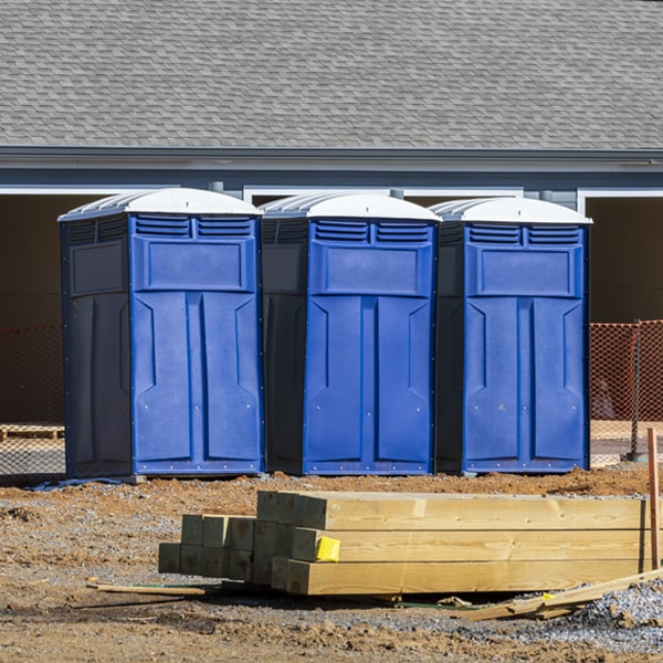 can i customize the exterior of the porta potties with my event logo or branding in Du Bois Illinois